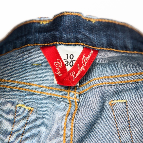 Lucky Brand Sweet and Low Crop Denim Jeans size 10 - Picture 9 of 10